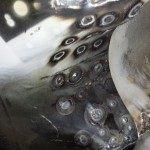 weld penetration of the new toe panel tunel area